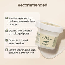 Load image into Gallery viewer, SKINFOOD Rice Mask Wash Off 120g