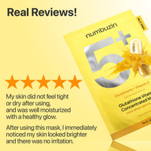 Load image into Gallery viewer, numbuzin No.5 Vitamin Spotlight Sheet Mask 5EA