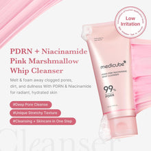 Load image into Gallery viewer, MEDICUBE PDRN Pink Niacinamide Whip Cleanser 120g