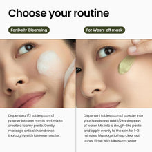 Load image into Gallery viewer, delphyr Fresh Matcha Pack Cleansing Powder 40g