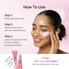 Load image into Gallery viewer, Medicube No Cast Just Dew Sunscreen SPF 50+ PA++++ 50ml