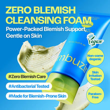 Load image into Gallery viewer, Numbuzin Zero Blemish Clarifying 2% Sulfur Cleansing Foam 150ml