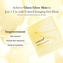Load image into Gallery viewer, Medicube Kojic Acid Turmeric Gel Mask 2EA
