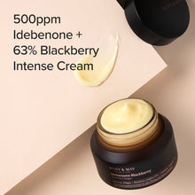 Load image into Gallery viewer, Mary&amp;May Idebenone + Blackberry Complex Intensive Cream 70g