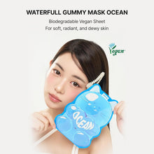 Load image into Gallery viewer, EDIT.B Waterfull Gummy Mask Ocean 5EA