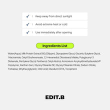 Load image into Gallery viewer, EDIT.B Waterfull Gummy Mask Milk 5EA