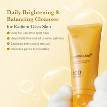 Load image into Gallery viewer, Medicube Kojic Acid Turmeric Toning Cleanser 120g