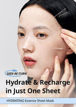 Load image into Gallery viewer, SNP Skin Re:Turn Water Essence Mask 25ml*10EA