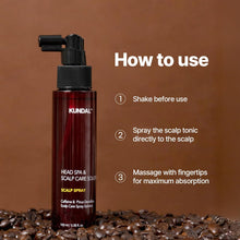 Load image into Gallery viewer, KUNDALHead Spa &amp; Scalp Care Scalp Tonic 100ml