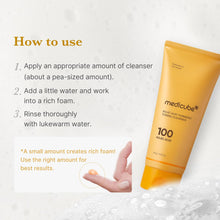 Load image into Gallery viewer, Medicube Kojic Acid Turmeric Toning Cleanser 120g