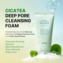 Load image into Gallery viewer, dewdap Cicatea Pore &amp; Sebum Pack Cleanser 150ml