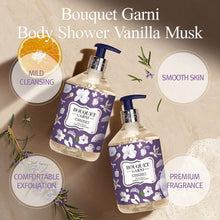 Load image into Gallery viewer, BOUQUET GARNI Fragranced Body Shower Vanilla Musk 520ml