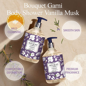 BOUQUET GARNI Fragranced Body Shower Vanilla Musk 520ml