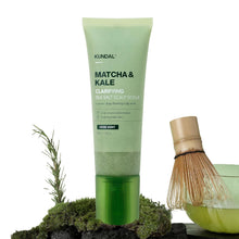 Load image into Gallery viewer, Kundal Matcha &amp; Kale Clarifying Sea Salt Scalp Scrub 200g