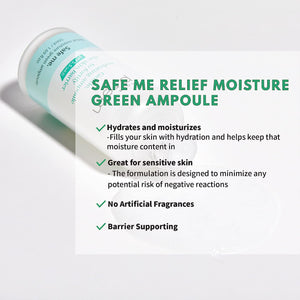 make p:rem Safe Me Relief Moisture Green Ampoule 50ml