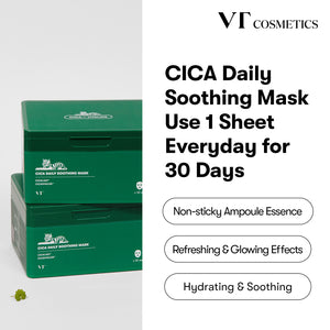 [1+1] VT Cica Daily Soothing Mask Sheet 30EA