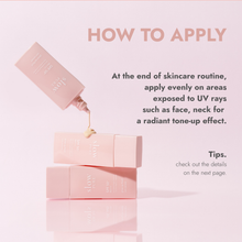 Load image into Gallery viewer, slowpure glow up fluid sun serum SPF50+ PA++++ 50ml