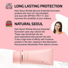 Load image into Gallery viewer, KAHI Wrinkle Bounce Essential Suncream SPF50+/PA++++ 50ml