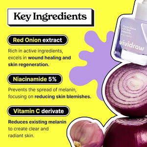 Vividraw Niacin Onion All Clear Serum 40ml
