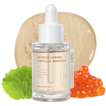 Load image into Gallery viewer, HEVEBLUE Salmon Caring Centella Ampoule 30ml