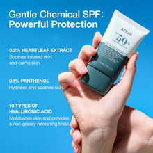 Load image into Gallery viewer, Anua Heartleaf Silky Moisture Sunscreen 50ml