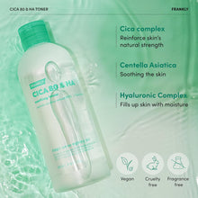 Load image into Gallery viewer, FRANKLY Cica 80% &amp; Hyaluronic Acid Toner 260ml
