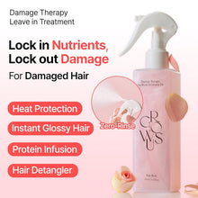 Load image into Gallery viewer, GROWUS Damage Therapy No-Wash Treatment EX 250ml #Dew Rose