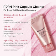Load image into Gallery viewer, MEDICUBE PDRN Pink Glutathione Capsule Cleansing Foam 120g