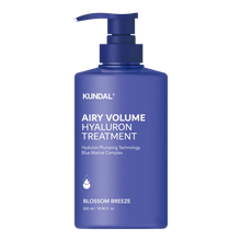 Load image into Gallery viewer, KUNDAL Hyaluronic Airy Volume Treatment 500ml #Blossom Breeze