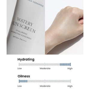 Heimish Moringa Ceramide Hyaluronic Hydrating Watery Sunscreen 50ml