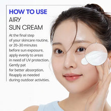 Load image into Gallery viewer, VT Cosmetics Airy Sun Cream 50ml