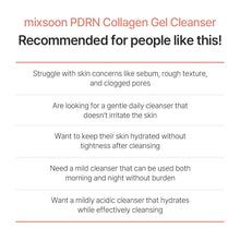 Load image into Gallery viewer, MIXSOON PDRN Collagen Gel Cleanser 100ml