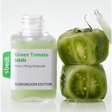 Load image into Gallery viewer, SUNGBOON EDITOR Green Tomato NMN Pore Minimizing Ampoule 40ml