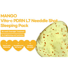 Load image into Gallery viewer, KIKIGLOW MANGO Vita-C PDRN L7 Needle Shot Sleeping Pack 100ml