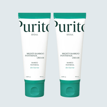 Load image into Gallery viewer, PURITO Seoul Mighty Bamboo Panthenol Cream 100ml Double Pack