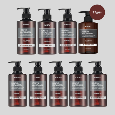 KUNDAL Honey & Macadamia Natural Shampoo 500ml- [9 Scents]