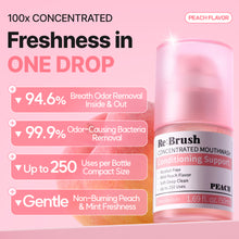 Load image into Gallery viewer, ReBrush Peach concentreated mouthwash 50ml