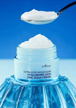 Load image into Gallery viewer, Isntree Ultra-Low Molecular Hyaluronic Acid Zinc Aqua Cream 80ml