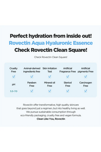 Rovectin Aqua Hyaluronic Essence 180ml