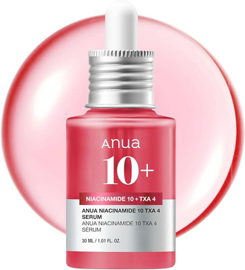 Anua Niacinamide 10% + TXA 4% Dark Spot Correcting Serum 30ml
