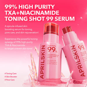 APRILSKIN TXA Niacinamide Toning Shot 99 Spicule Serum 30ml