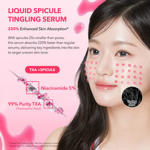 APRILSKIN TXA Niacinamide Toning Shot 99 Spicule Serum 30ml