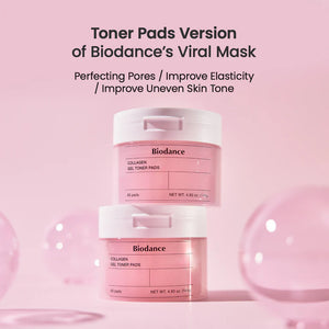 [1+1] Biodance Collagen Gel Toner Pads 60EA