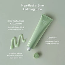 Load image into Gallery viewer, Abib Heartleaf Cream Calming Tube 75ml