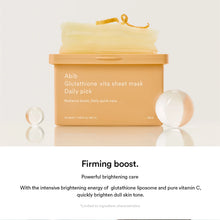Load image into Gallery viewer, Abib Glutathione vita sheet mask Daily pick 30EA