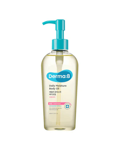 Derma:B Daily Moisture Body Oil Fresh Peach 200ml