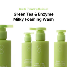 Load image into Gallery viewer, By Wishtrend Green Tea &amp; Enzyme Milky Foaming Wash 140ml