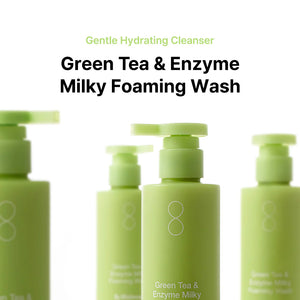 By Wishtrend Green Tea & Enzyme Milky Foaming Wash 140ml