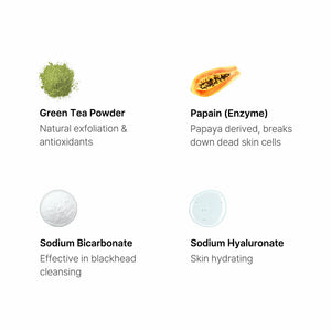 [1+1] By Wishtrend Green Tea & Enzyme Powder Wash 110g