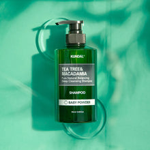 Load image into Gallery viewer, KUNDAL Tea Tree &amp; Macadamia Deep Cleansing Shampoo 500ml - [3 Types]